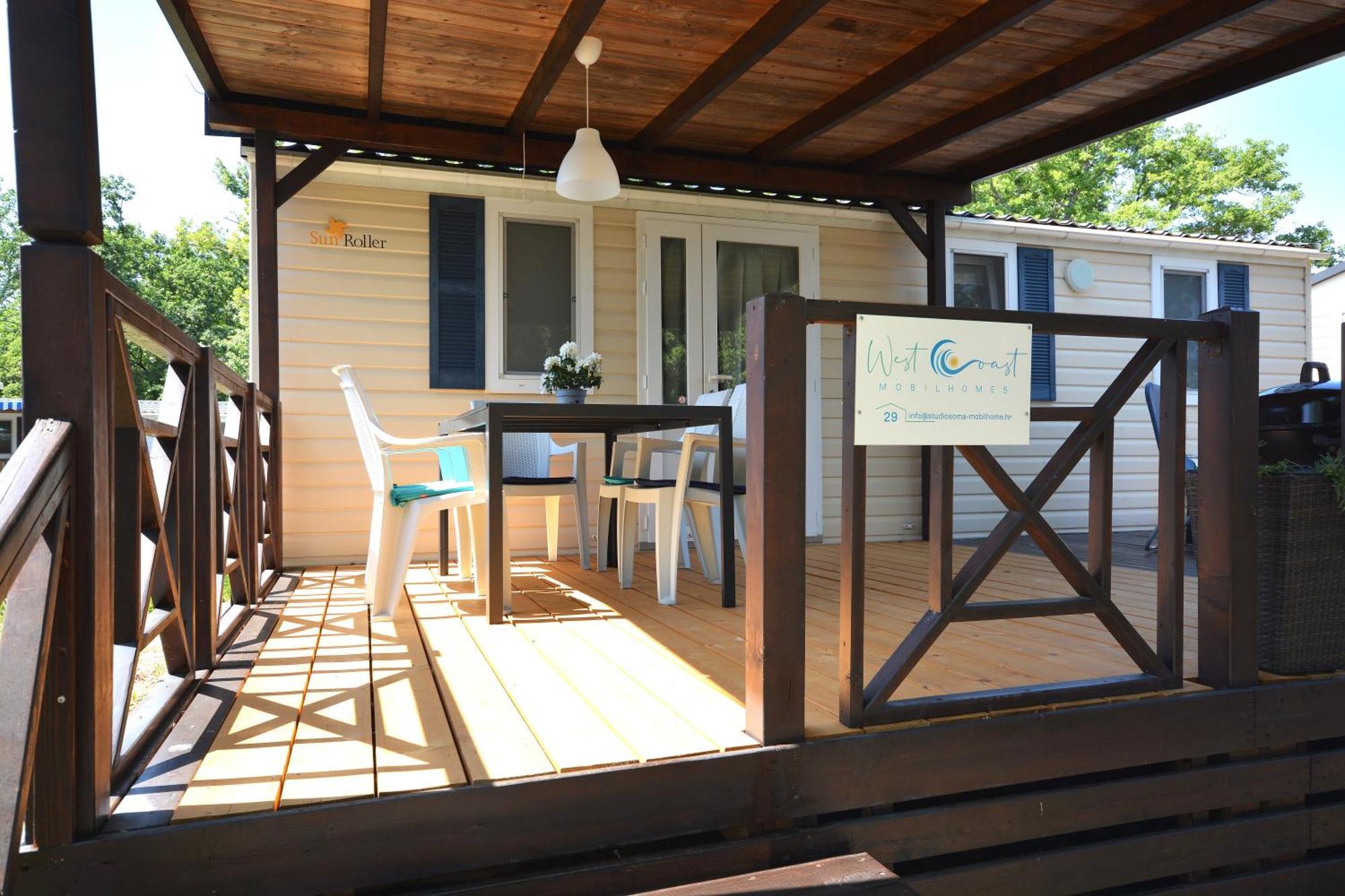 West Coast Mobilhome With Xxl Terrace In Naturist Resort Solaris Fkk Tar-Vabriga Luaran gambar