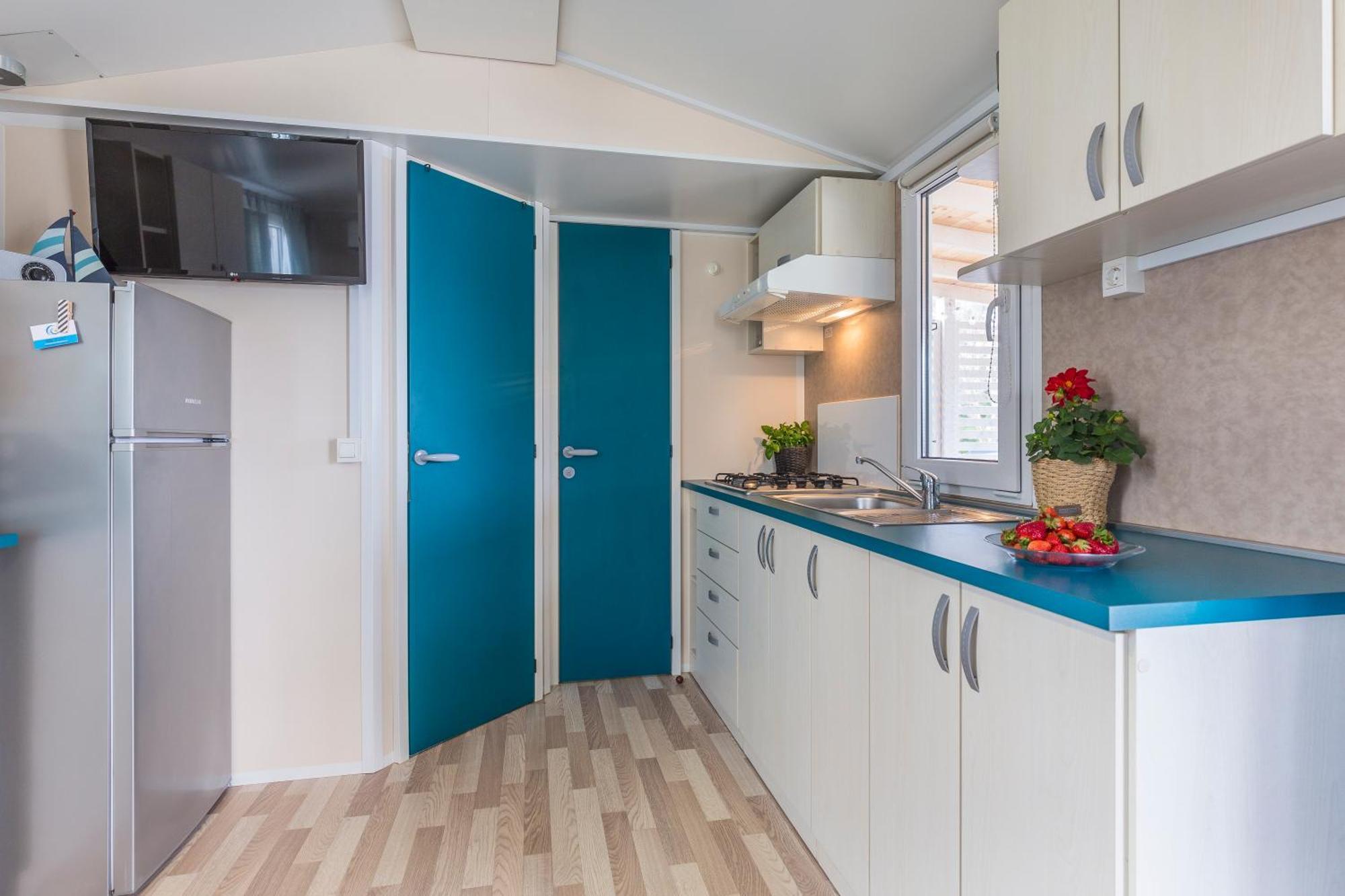 West Coast Mobilhome With Xxl Terrace In Naturist Resort Solaris Fkk Tar-Vabriga Luaran gambar